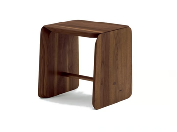 TAK - Low solid wood stool by Riva 1920 - view 2